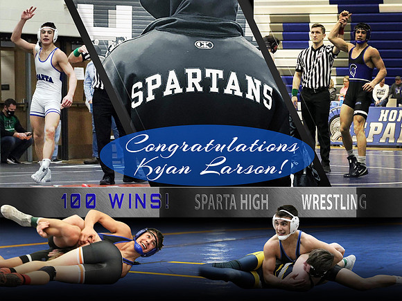 Wrestling 100 Wins example