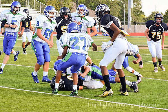 RP Freshman Fball vs Blue Springs South (77)