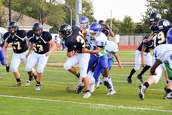 RP Freshman Fball vs Blue Springs South (74)