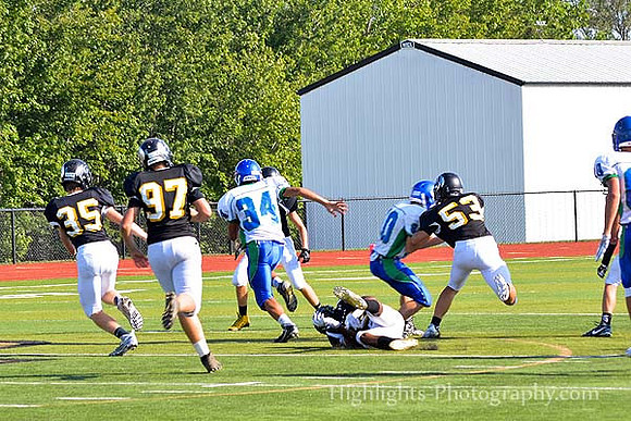 RP Freshman Fball vs Blue Springs South (95)