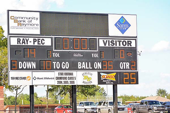 RP Freshman Fball vs Blue Springs South (99)