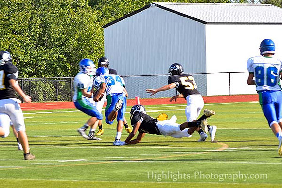 RP Freshman Fball vs Blue Springs South (94)