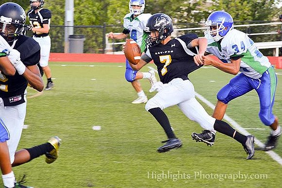 RP Freshman Fball vs Blue Springs South (83)