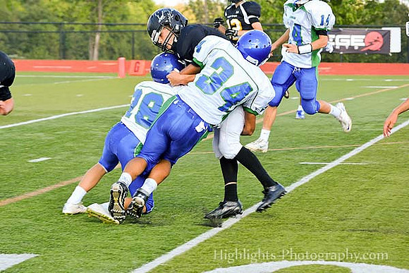 RP Freshman Fball vs Blue Springs South (86)