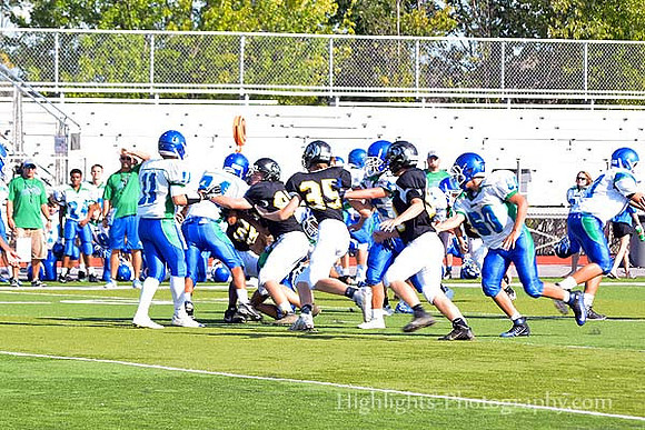 RP Freshman Fball vs Blue Springs South (92)